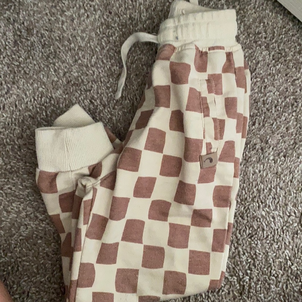 Gingham pants sweet pants size 2-3 and 4-5